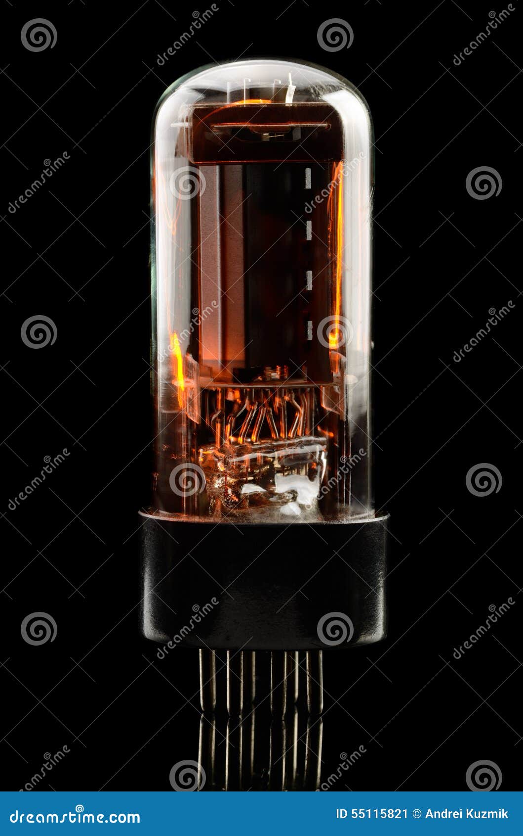 Vacuum lamp stock image. Image of tube, lamp, vacuum 55115821