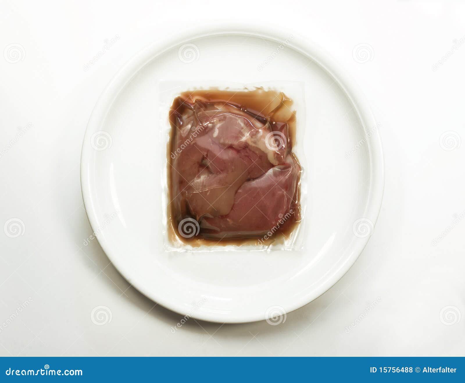 Vacuumpacked meat stock photo. Image of vacuum, products 15756488