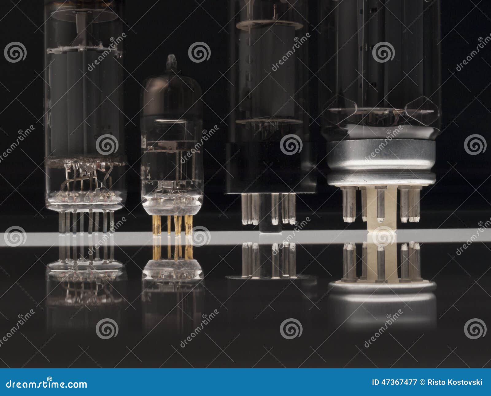 Vacuum tubes stock image. Image of invention, isolated 47367477