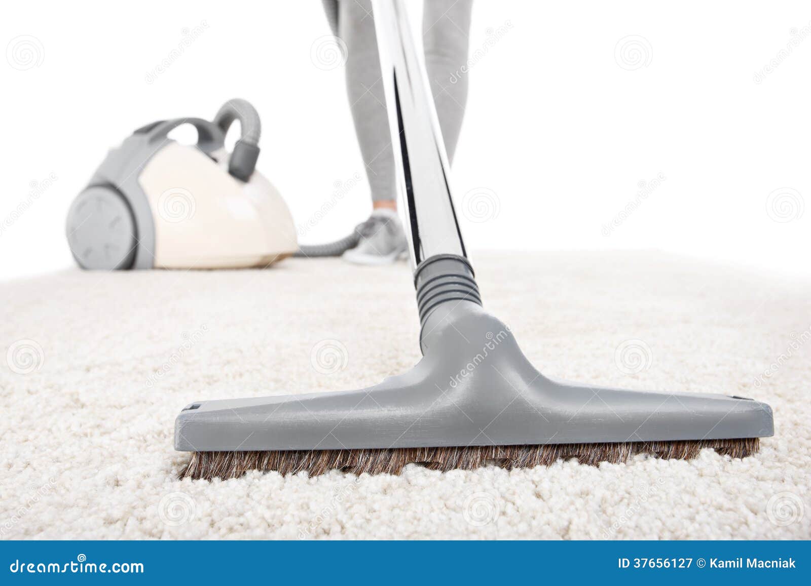 Vacuuming carpet stock image. Image of cleaner, carpet 37656127