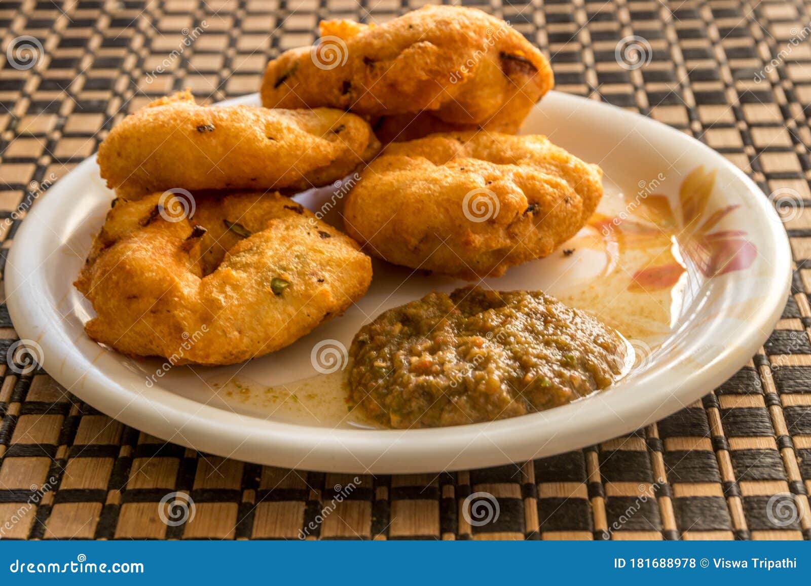 Vada for the Morning and Evening Snacks Being Served on the Table ...