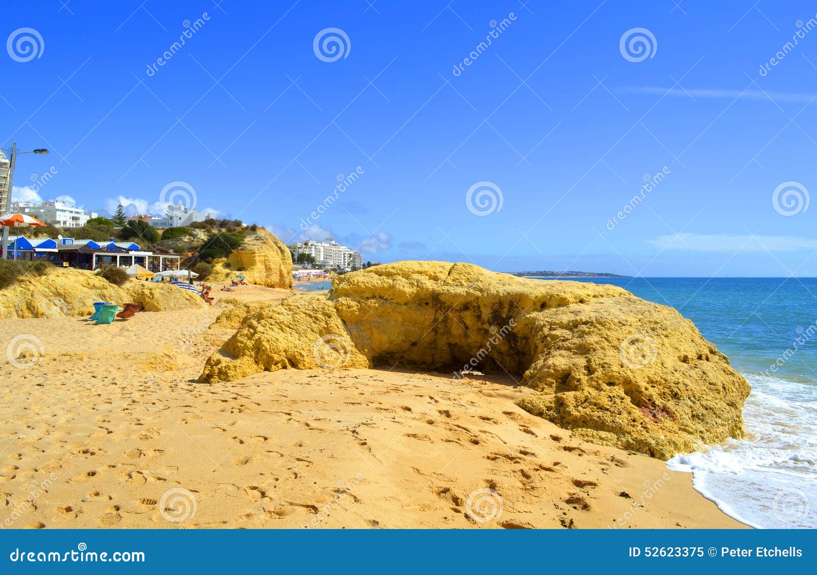 Vale Do Olival Beach Rock Formation Stock Image Image Of Mediterranean Male 52623375