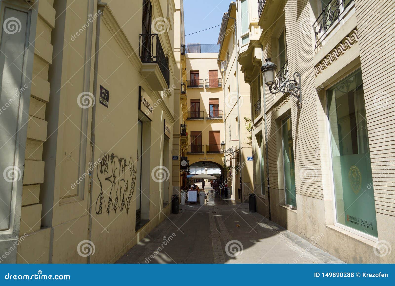 Valencia City in the South-eastern Part of Spain Editorial Stock Photo ...