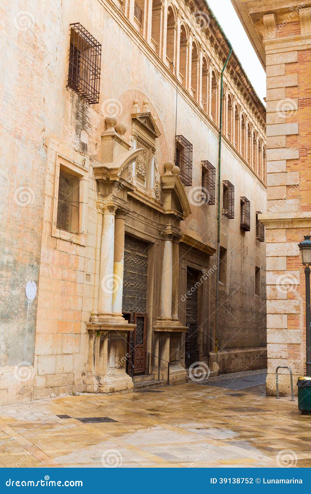 valencia patriarca museum in calle nave street spain