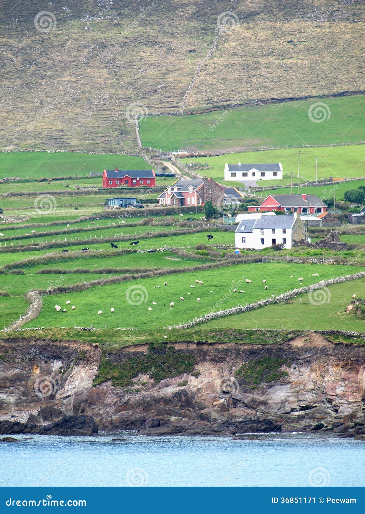 Valentia Island stock afbeelding. Image of ring, schilderachtig 36851171