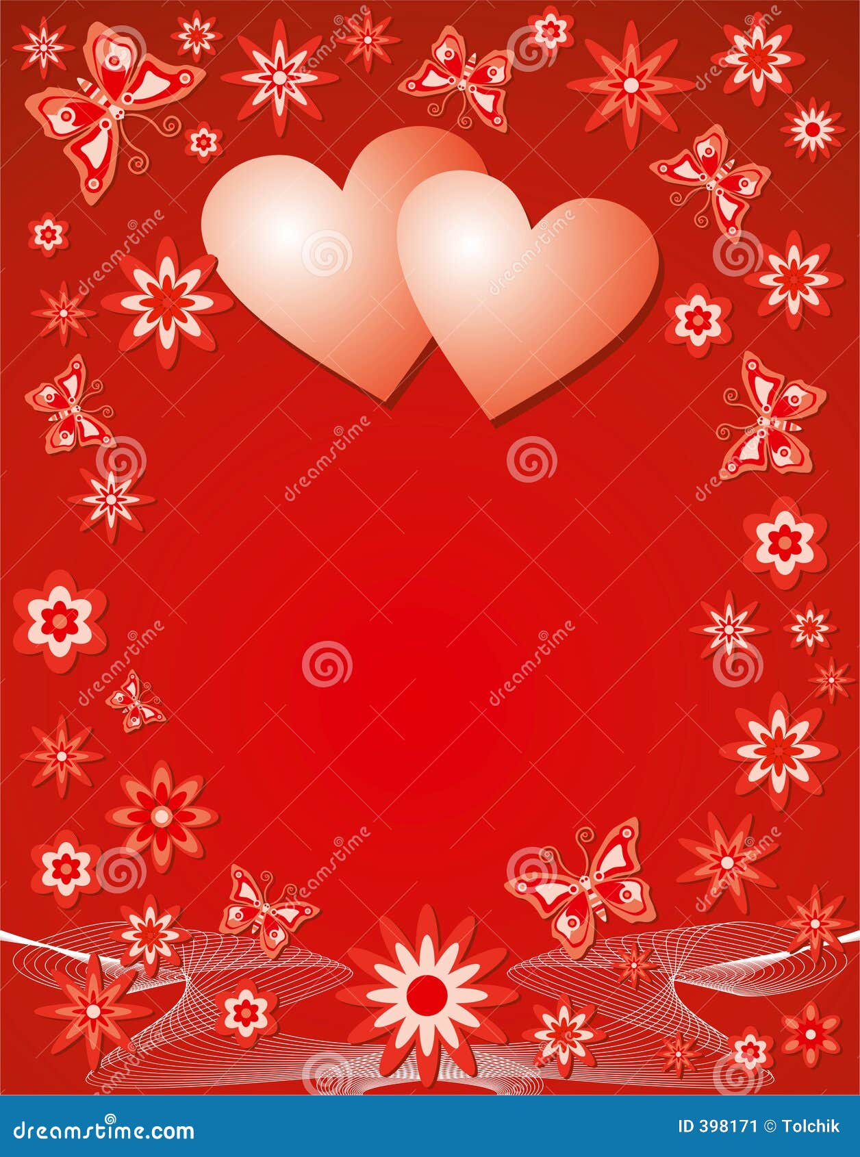 Valentine Background, Vector Stock Vector - Image: 398171