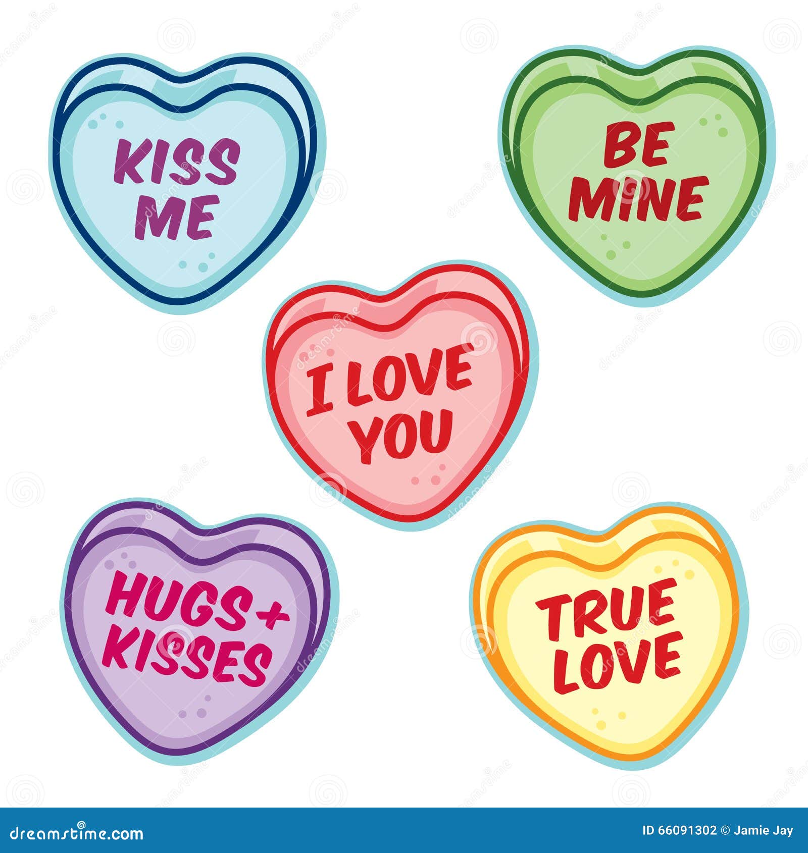 valentine candy hearts with word sayings