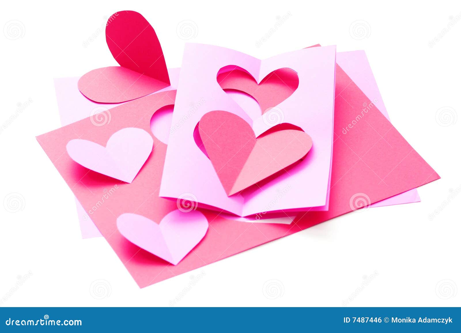 Valentine card stock photo. Image of pink, self, holiday 7487446