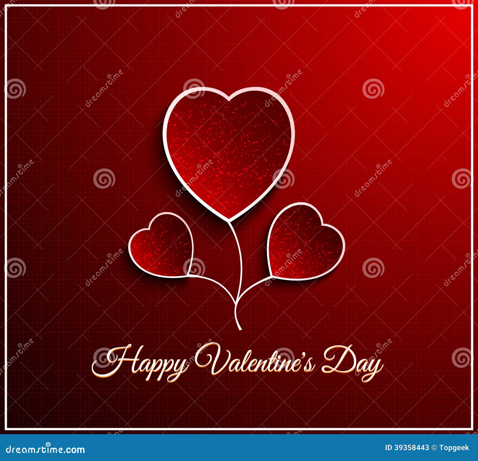 Valentine day flower heart stock vector. Illustration of gradient 39358443