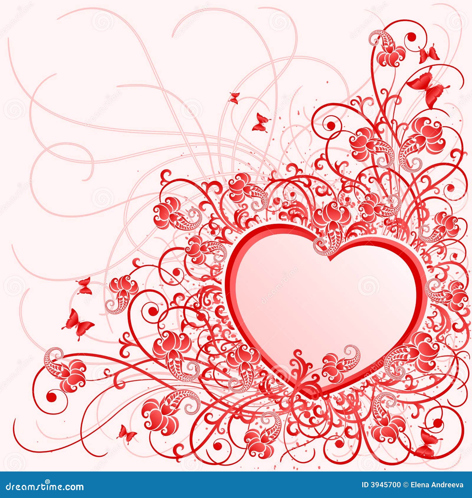 Valentine design. stock vector. Illustration of grunge - 3945700