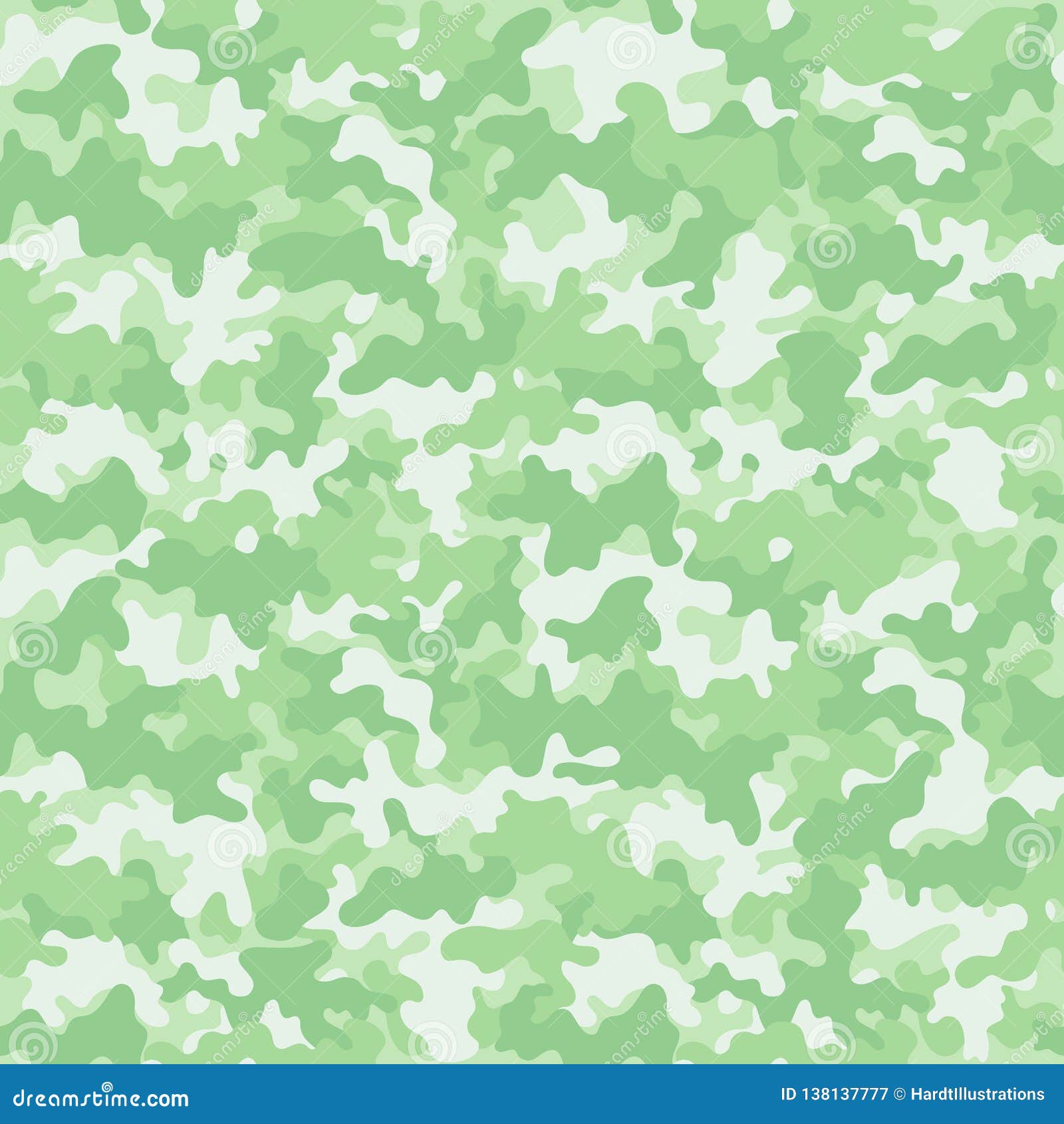 Pastel Camouflage Seamless Pattern Stock Vector - Illustration of retro