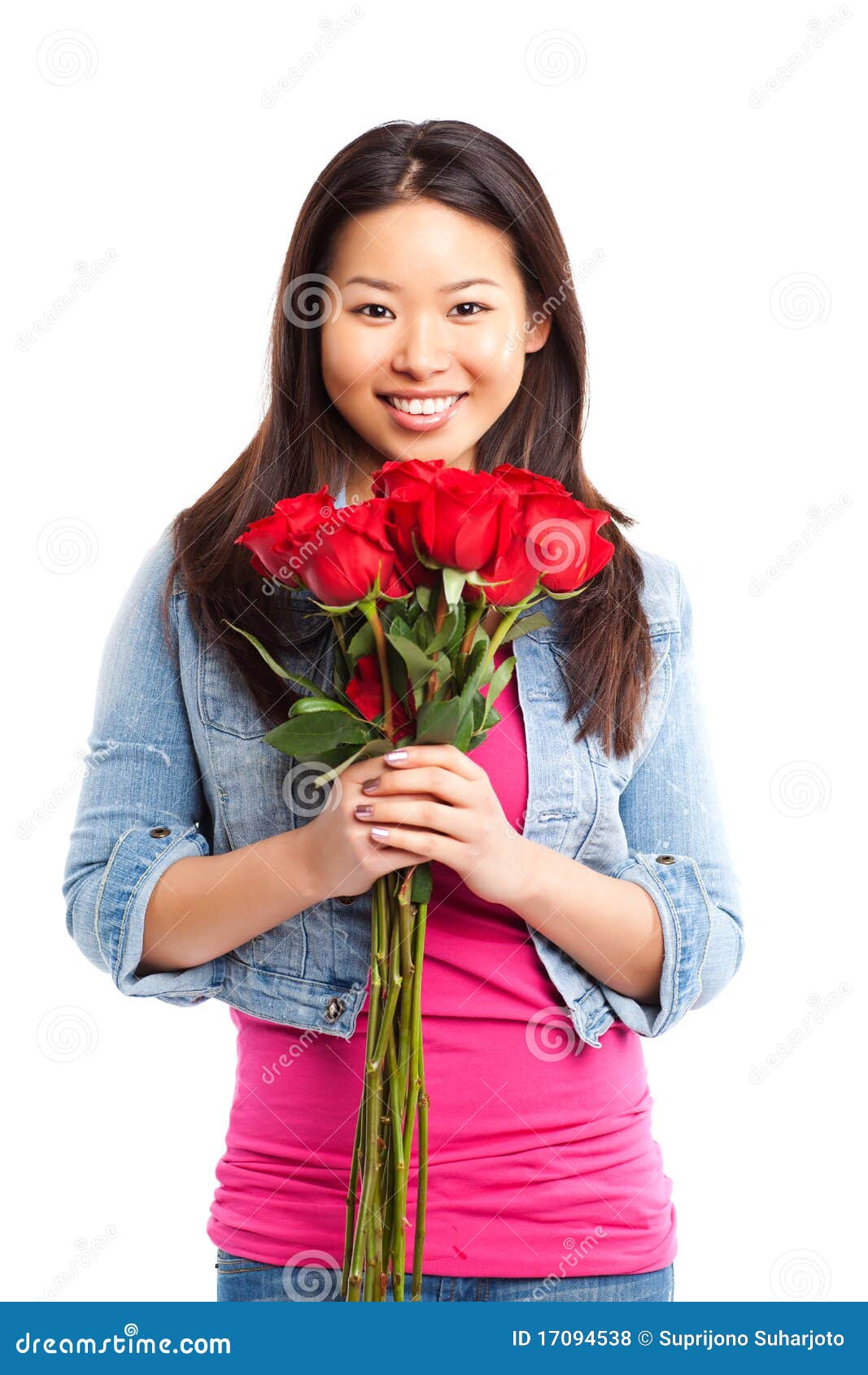 Valentine girl stock photo. Image of white, love, cheerful 17094538