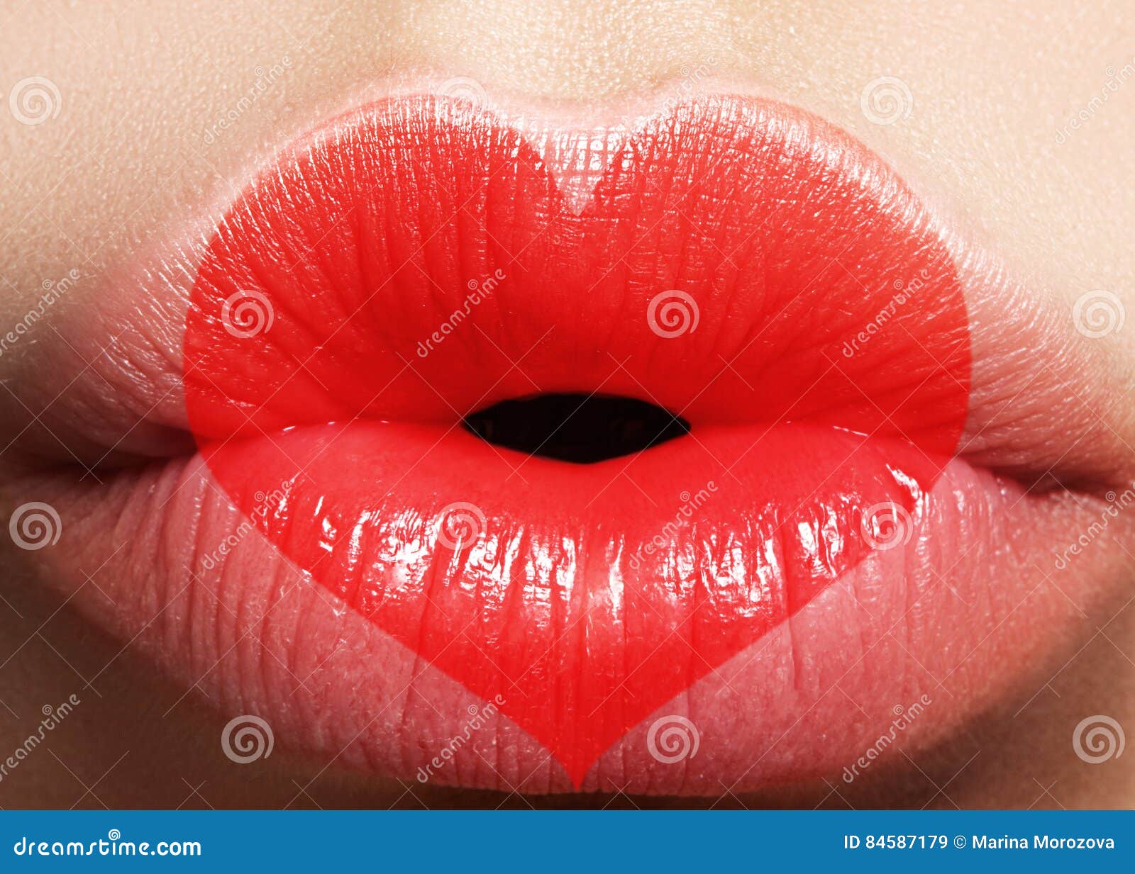 True Love Lips Meaning Real Love And Commitment Stock Photo, Picture and  Royalty Free Image. Image 71769020.