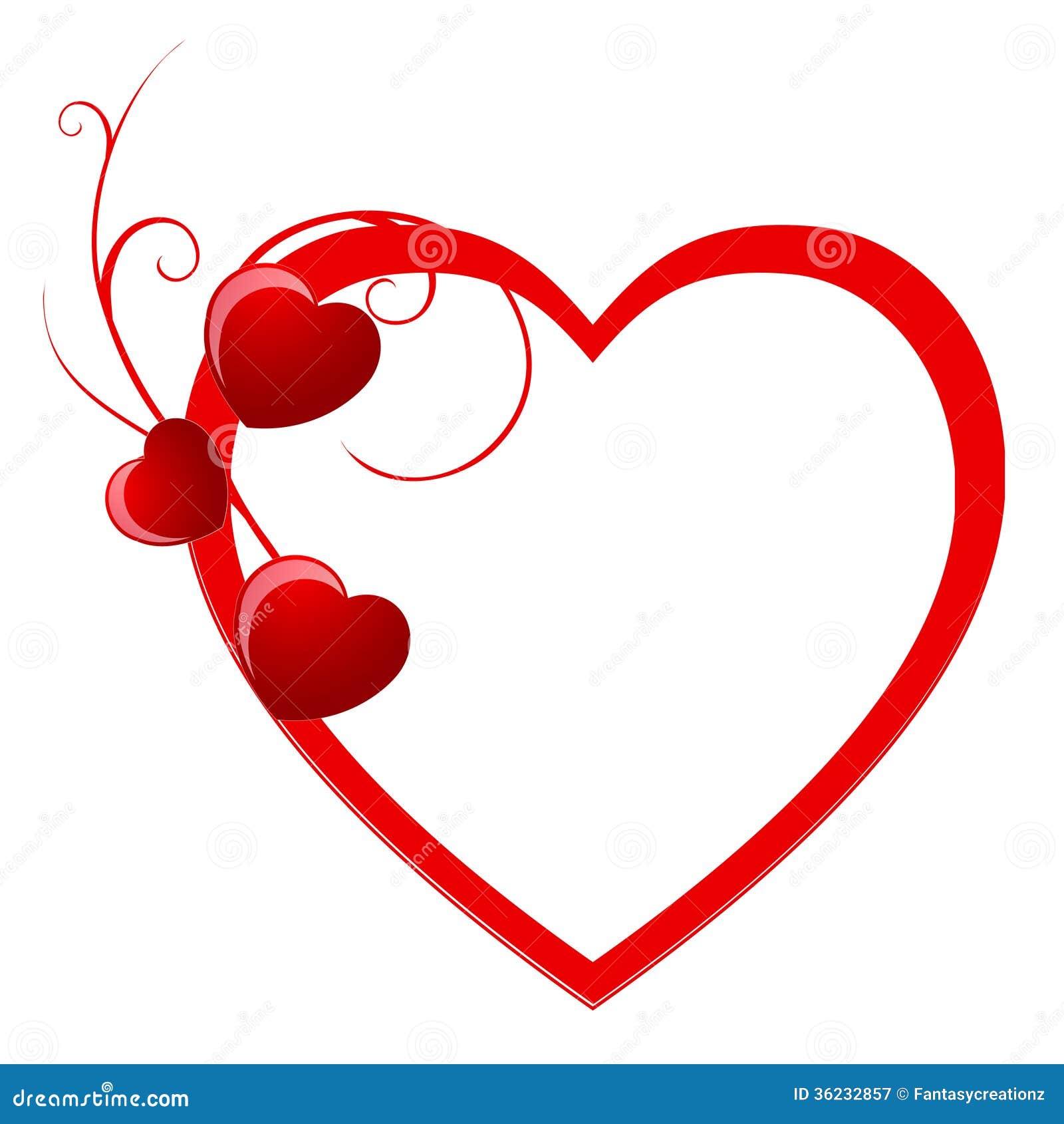 Valentine Hearts Royalty Free Stock Photography - Image: 36232857