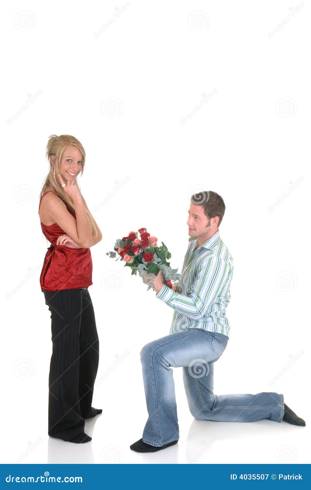 Valentine love, proposal stock image. Image of happy, engagement ...