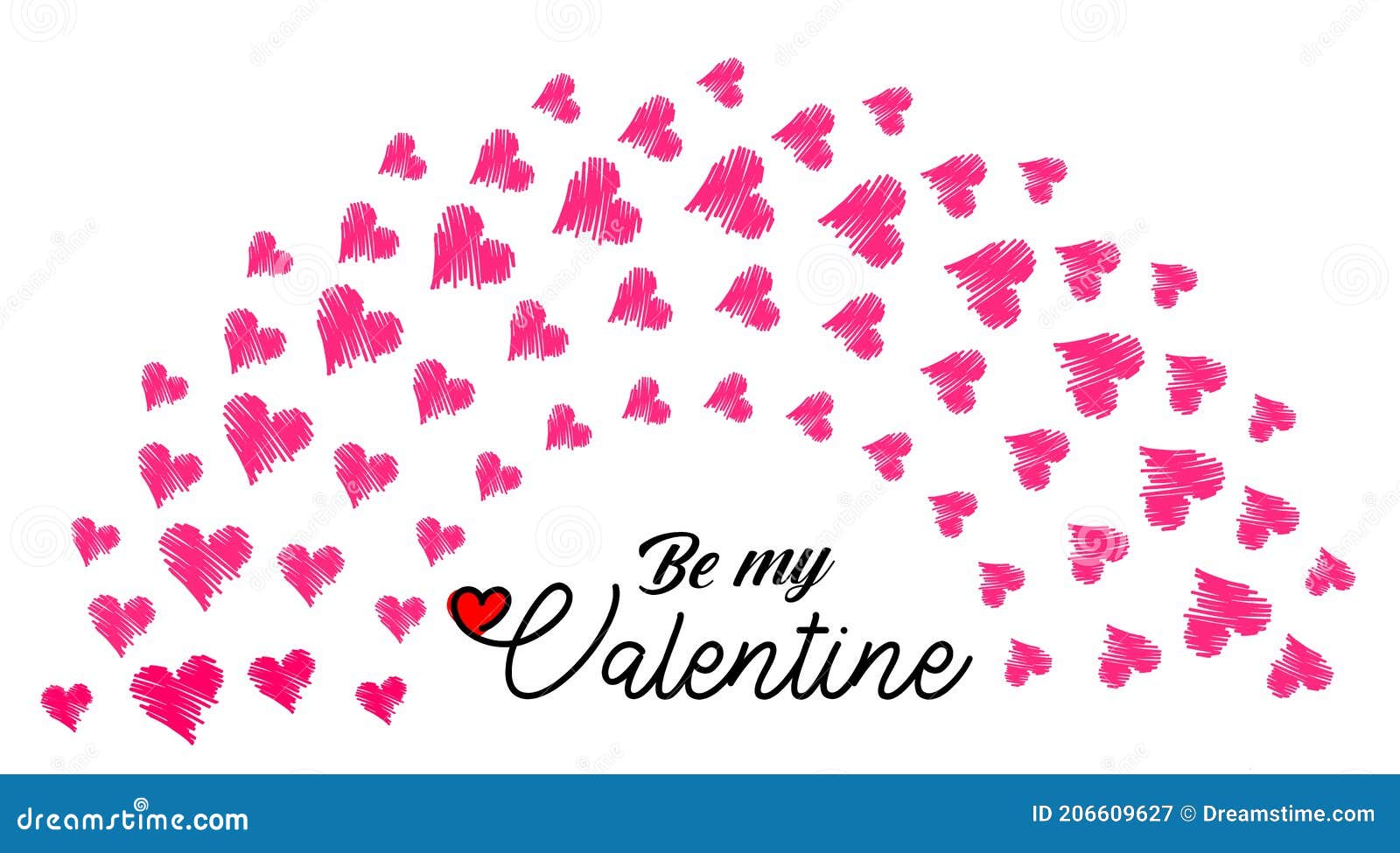 valentine`s day gift cart with be my valentine text. love related items. home decoration printable.
