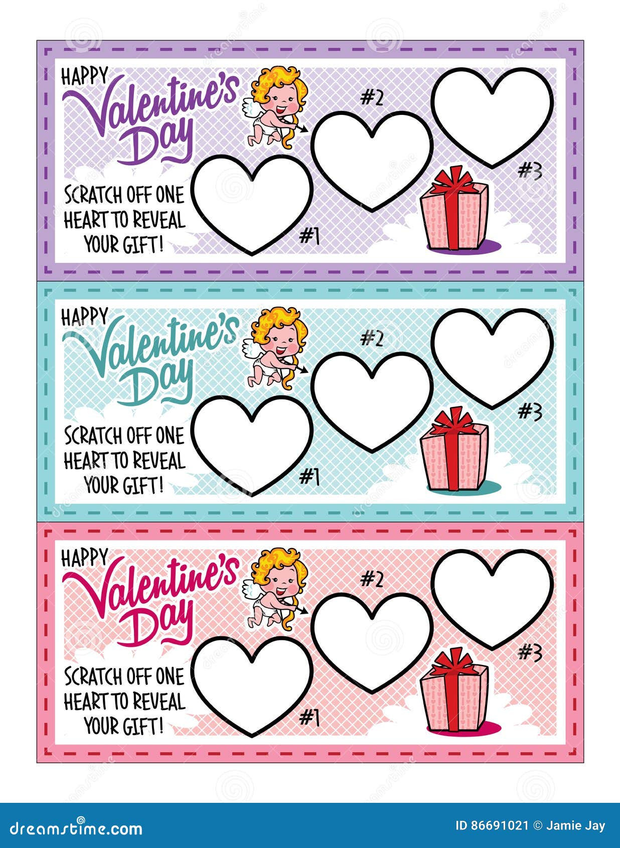 Scratch-off Love Coupons & Valentines