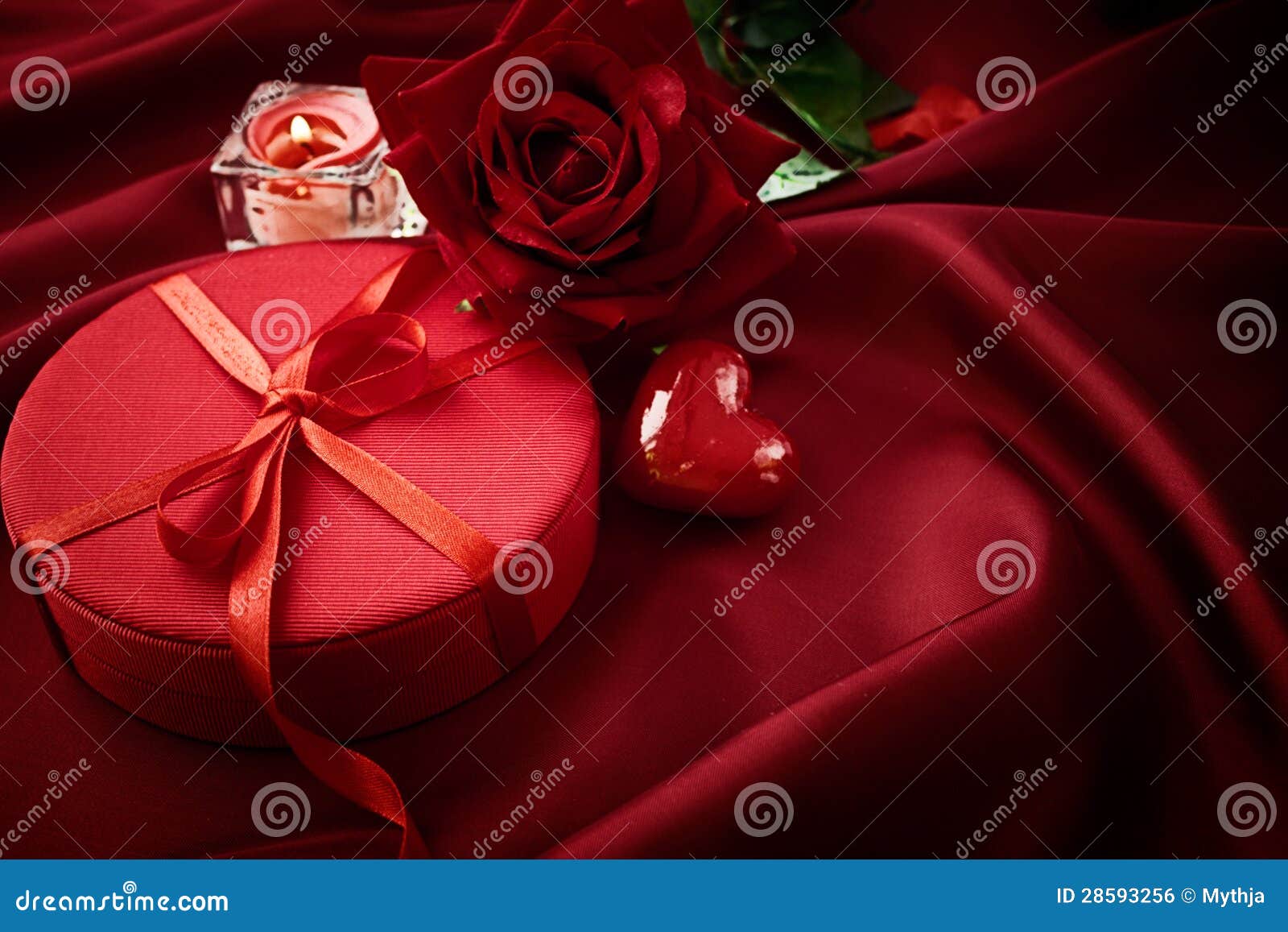 Valentine s day present stock photo. Image of decoration 28593256