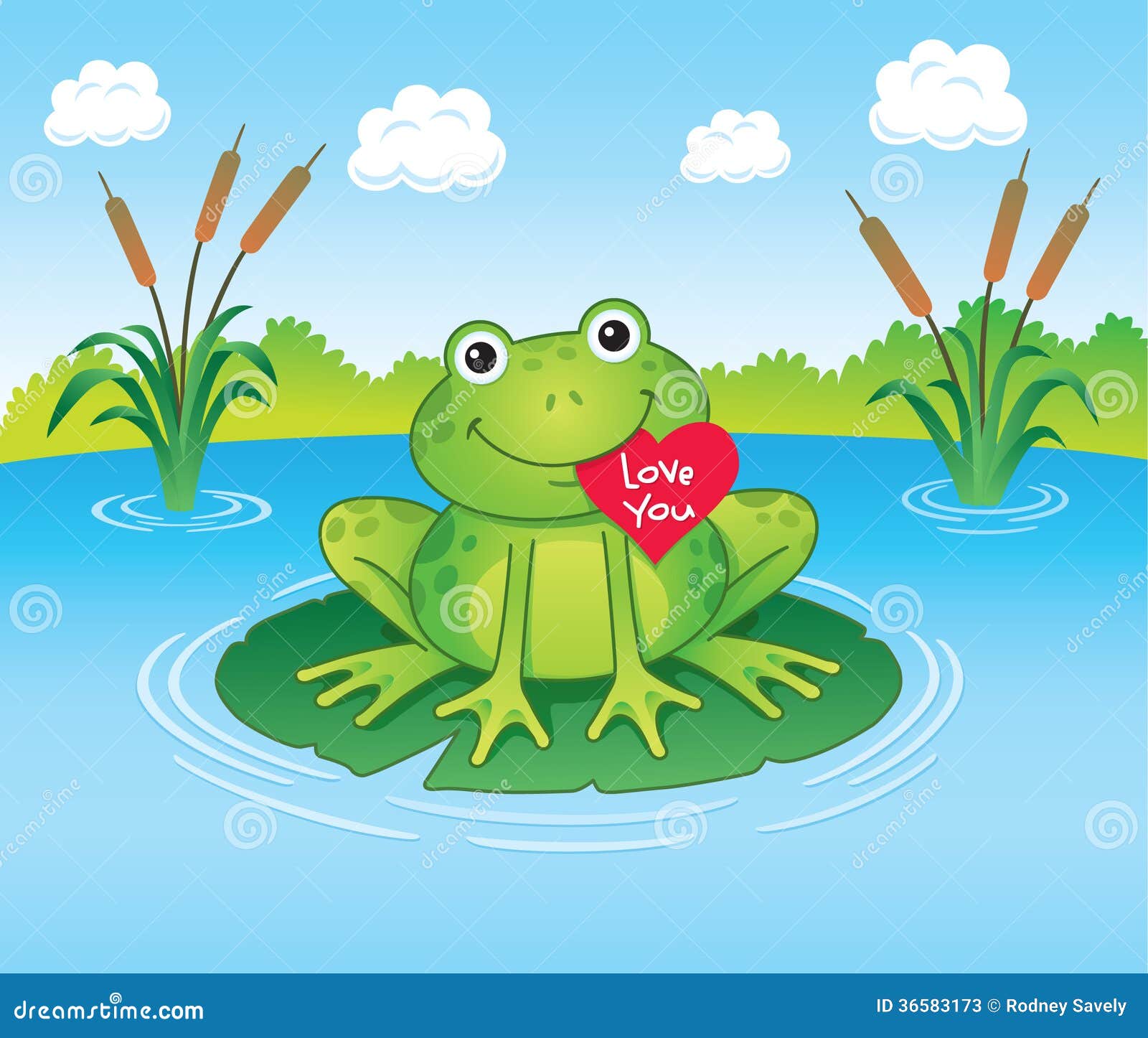 Valentine s Frog stock illustration. Illustration of amphibian - 36583173