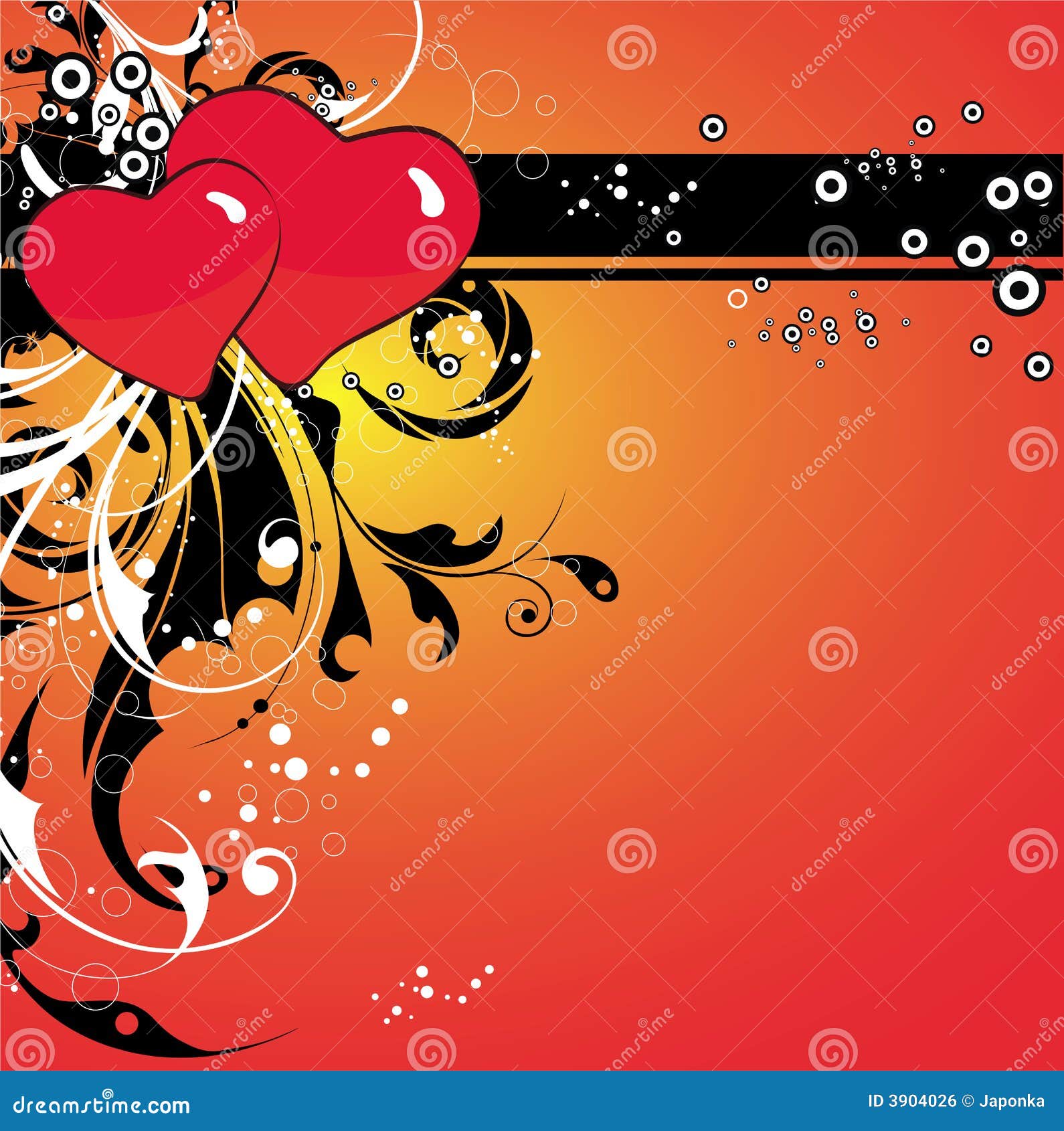 Valentine s theme stock vector. Illustration of grunge - 3904026