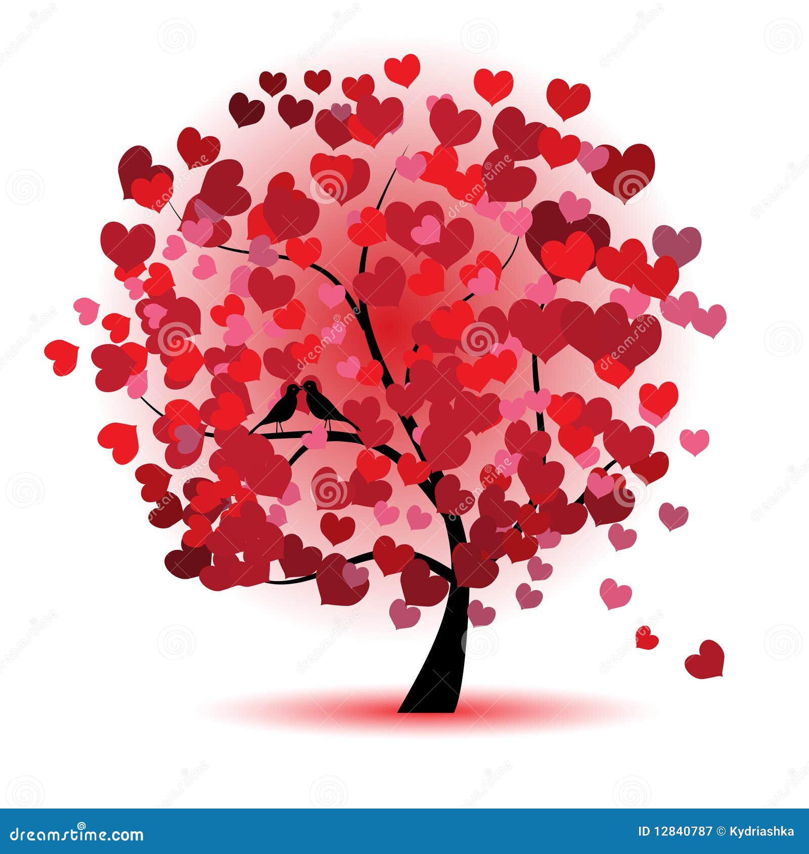 valentine tree clip art - photo #9