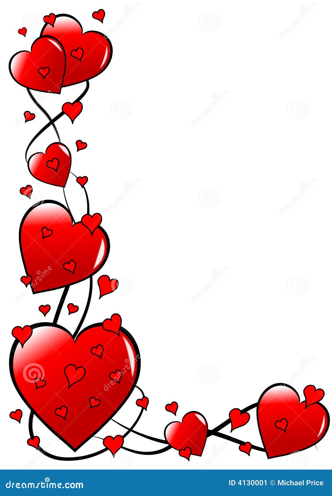 Valentines background stock vector. Illustration of romance - 4130001