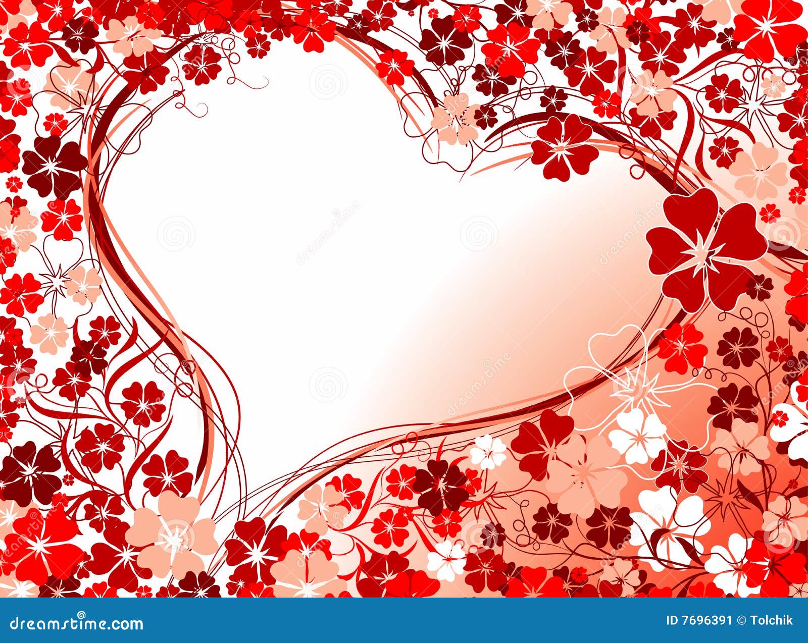 Valentines background, stock illustration. Illustration of design - 7696391