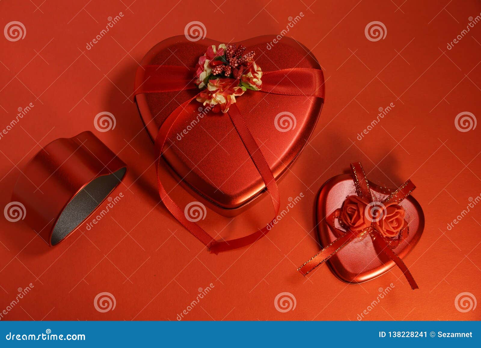 Valentines Box Heart Shaped Copy Space Heart Shape Abstract