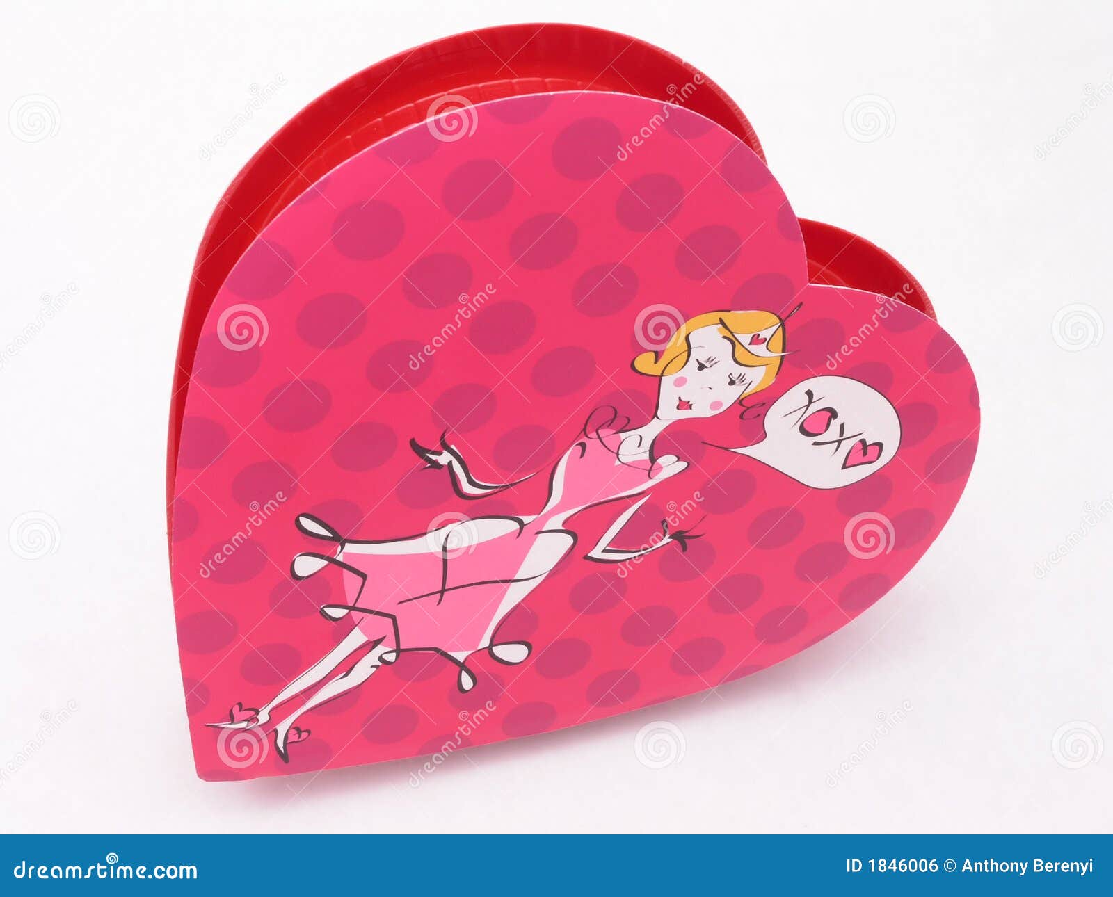 Valentines Candy Box XOXO 4 Stock Photo Image of present, food 1846006