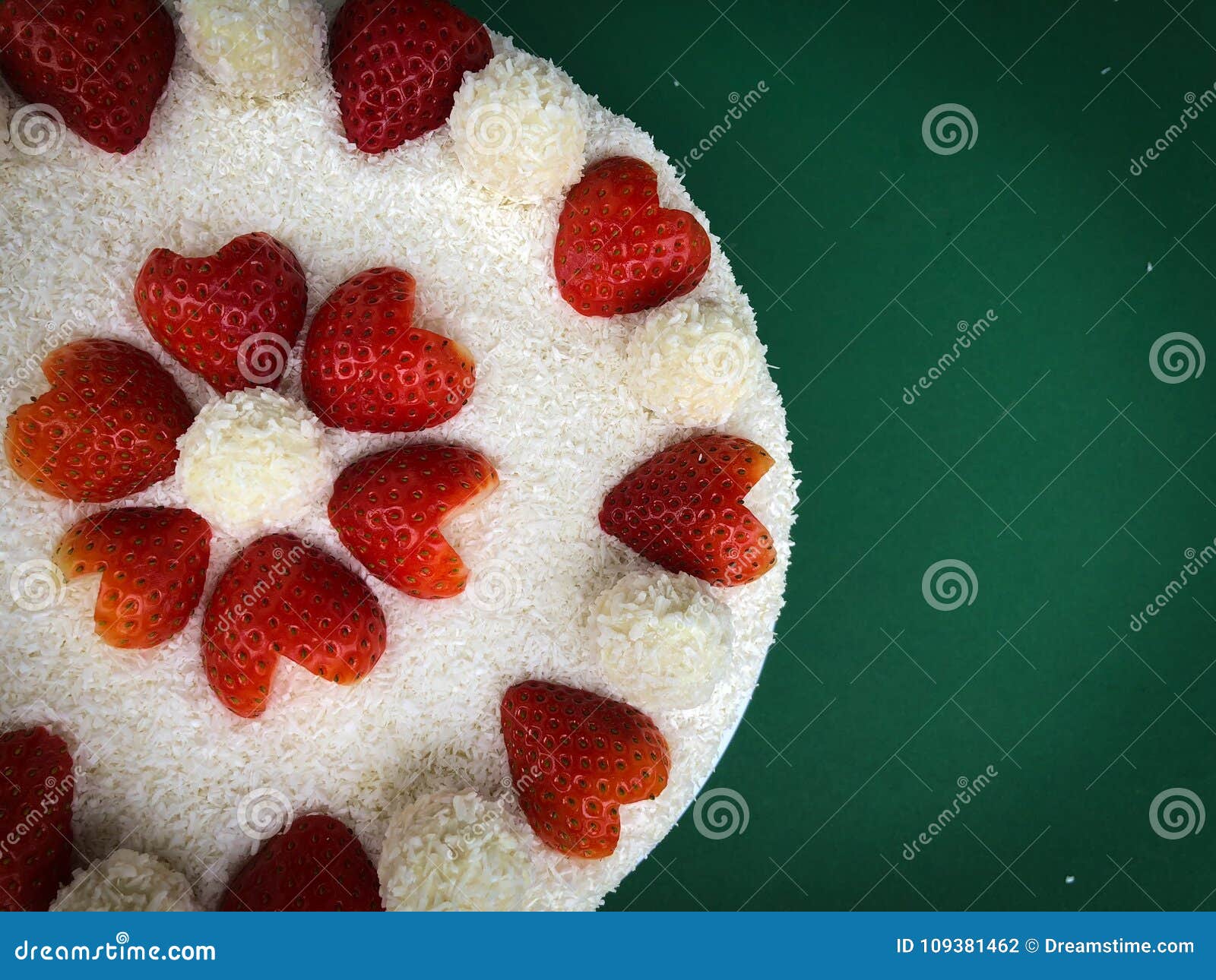Valentines Day Anniversary Marriage Wedding Cake Raffaello With Heart Shaped Strawberries Desiccated Flan Coconut Stock Photo Image Of Cream Bakery Valentines Day Anniversary Marriage Wedding Cake Raffaello With Heart Shaped Strawberries Desiccated Flan Coconut Stock Photo Image Of Cream Bakery