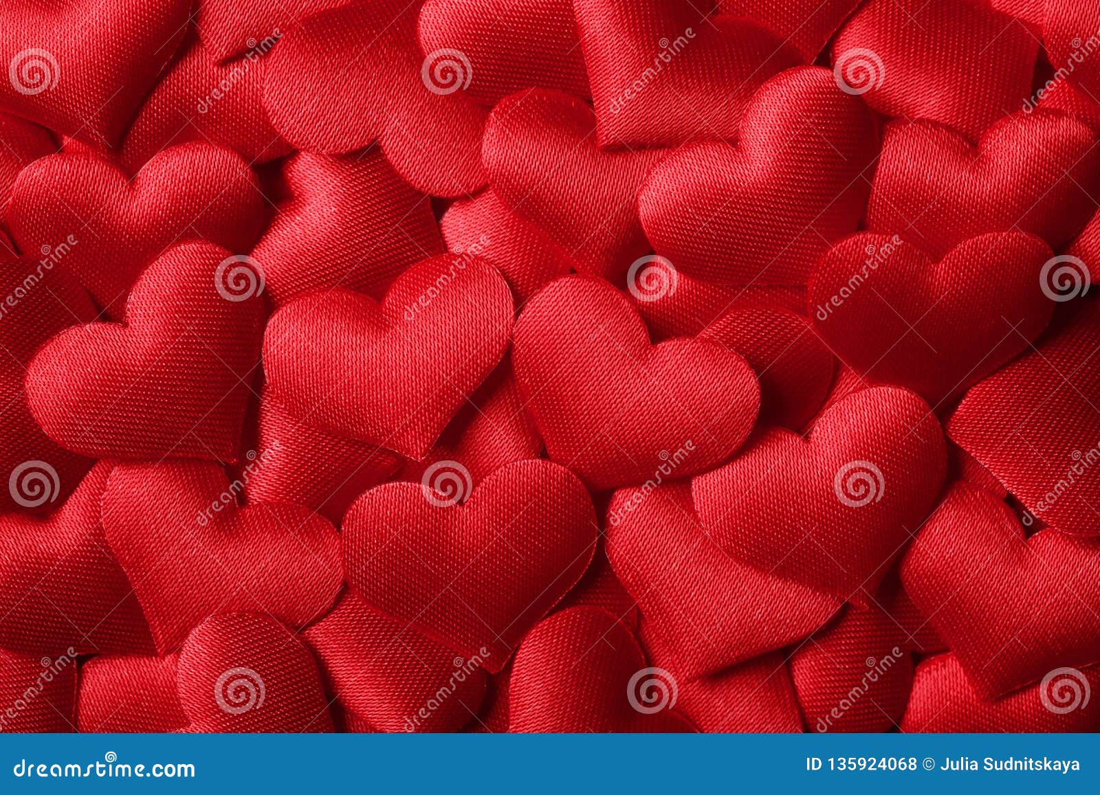 valentines day background with red hearts