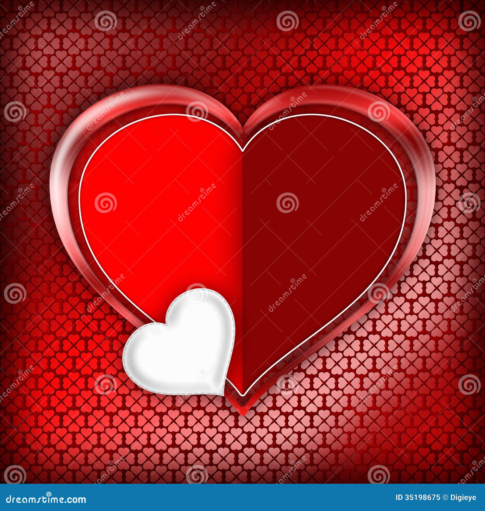 Valentines Day Card Template Stock Illustration - Illustration of In Twisting Hearts Pop Up Card Template