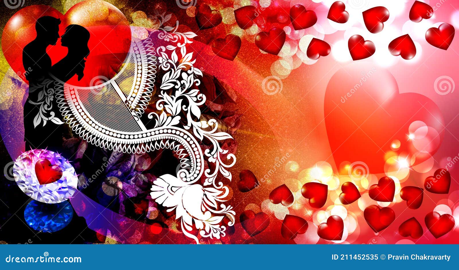 Valentines Day Couple Engagement Background . Love Heart Valentines  Background, Valentine Day Love. Abstract Vector Illustration Stock Image -  Image of dating, happy: 211452535