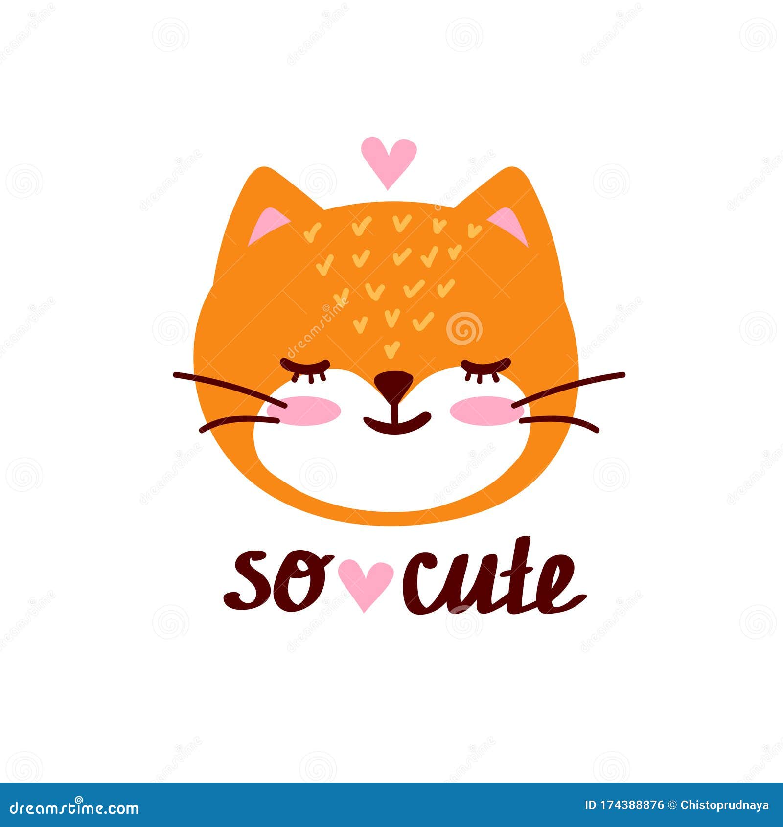 Valentines Day Illustration with Cute Cartoon Cat Face Stock Vector - Illustration of emblem, friendly: 174388876 Valentines Day Illustration with Cute Cartoon Cat Face Stock Vector - Illustration of emblem, friendly: 174388876