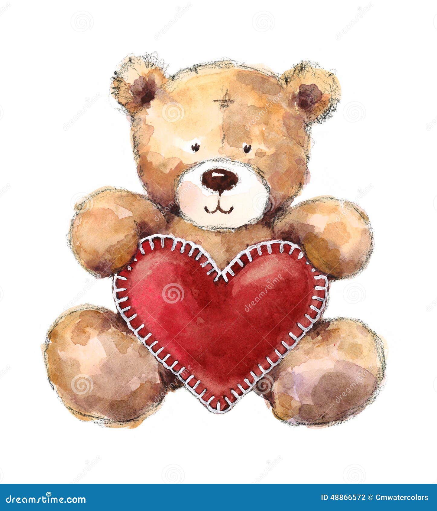 teddy bear holding heart clipart - photo #35