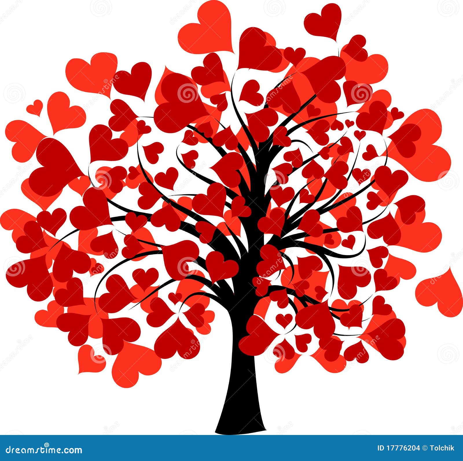 valentines tree,