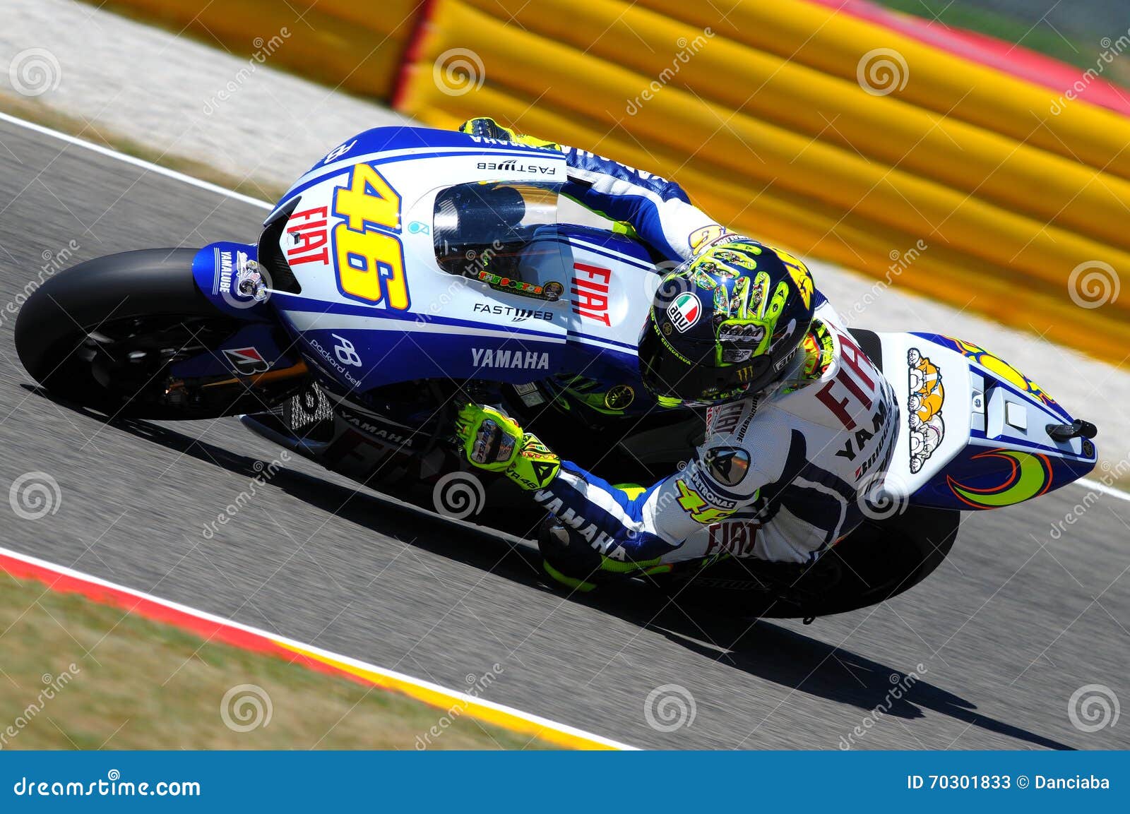 Valentino Rossi MOTOGP Editorial Stock Photo - Image team, yamaha: 70301833