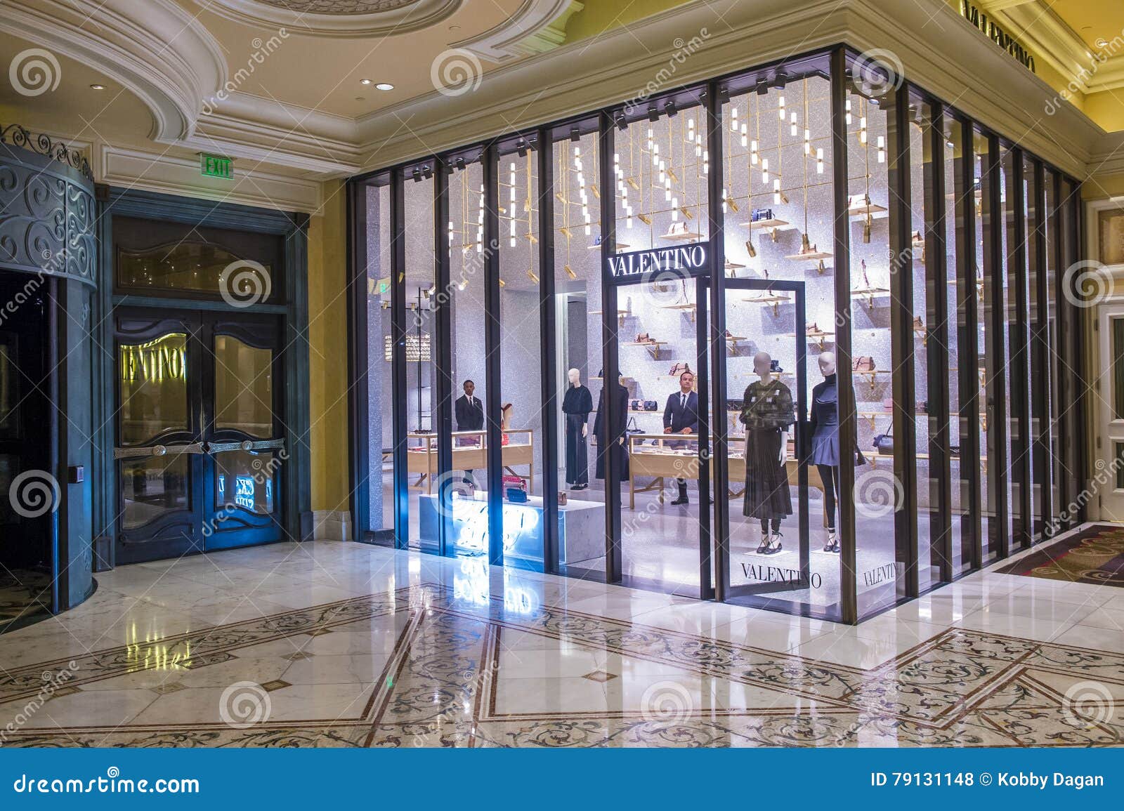 Valentino Store in Las Vegas Editorial Photo - Image of clothing, 79131148