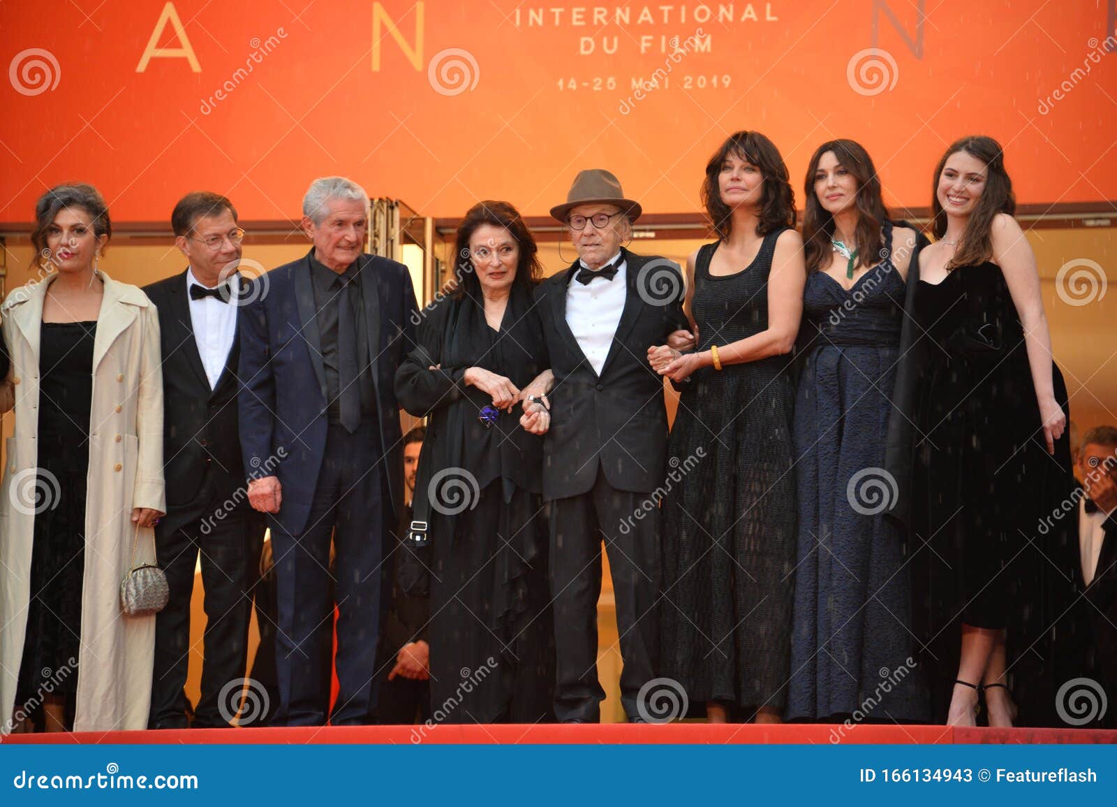 Valerie Perrin, Antoine Sire, Claude Lelouch, Anouk Aimee, Jean-Louis  Trintignant, Monica Bellucci, Marianne Denicourt & Tess Editorial Stock  Photo - Image of fashion, event: 166134943