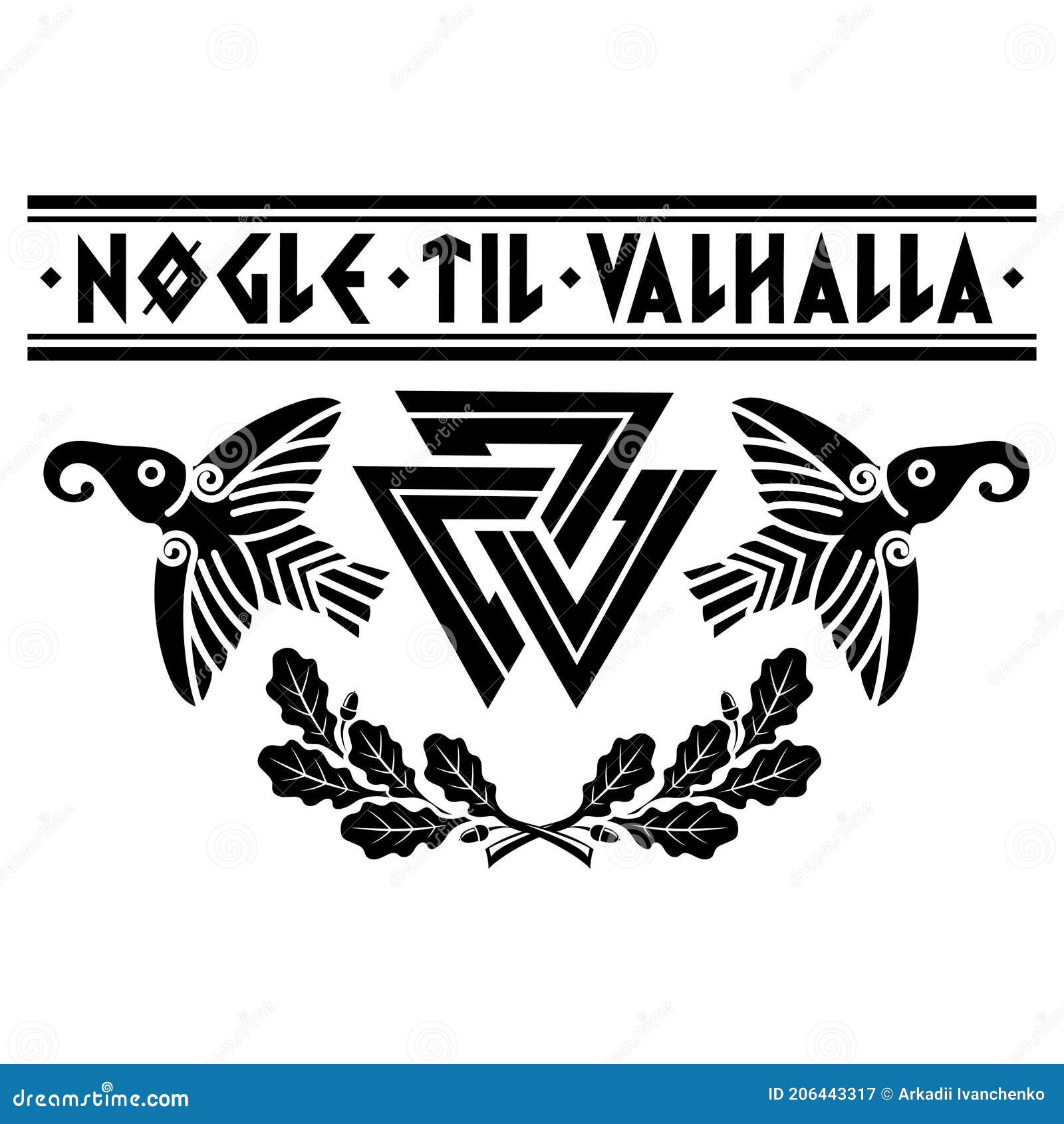 Odin Valknut en Rune circular Wotan Pagano Cadena Colgante en plata asatru | ballena Knut wotans nodos 