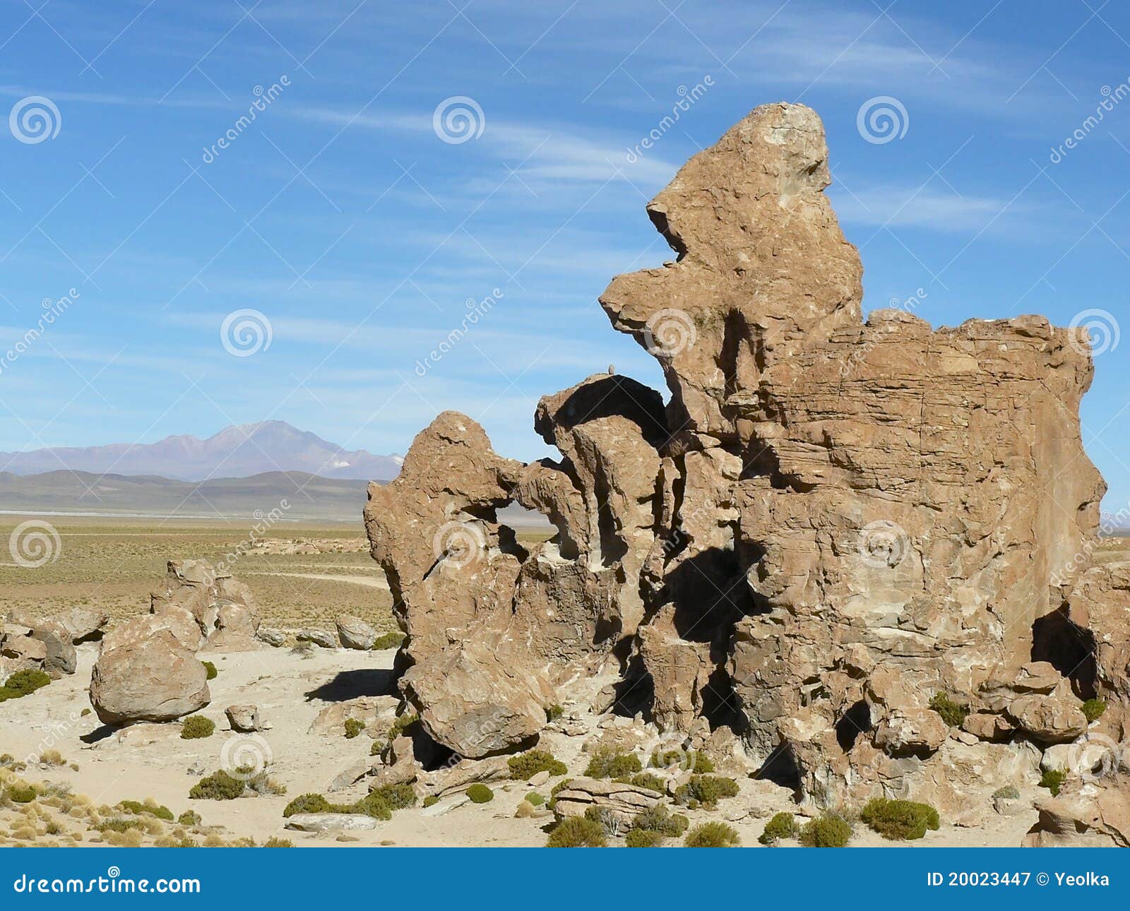 valle de rocas, altiplano, bolivia