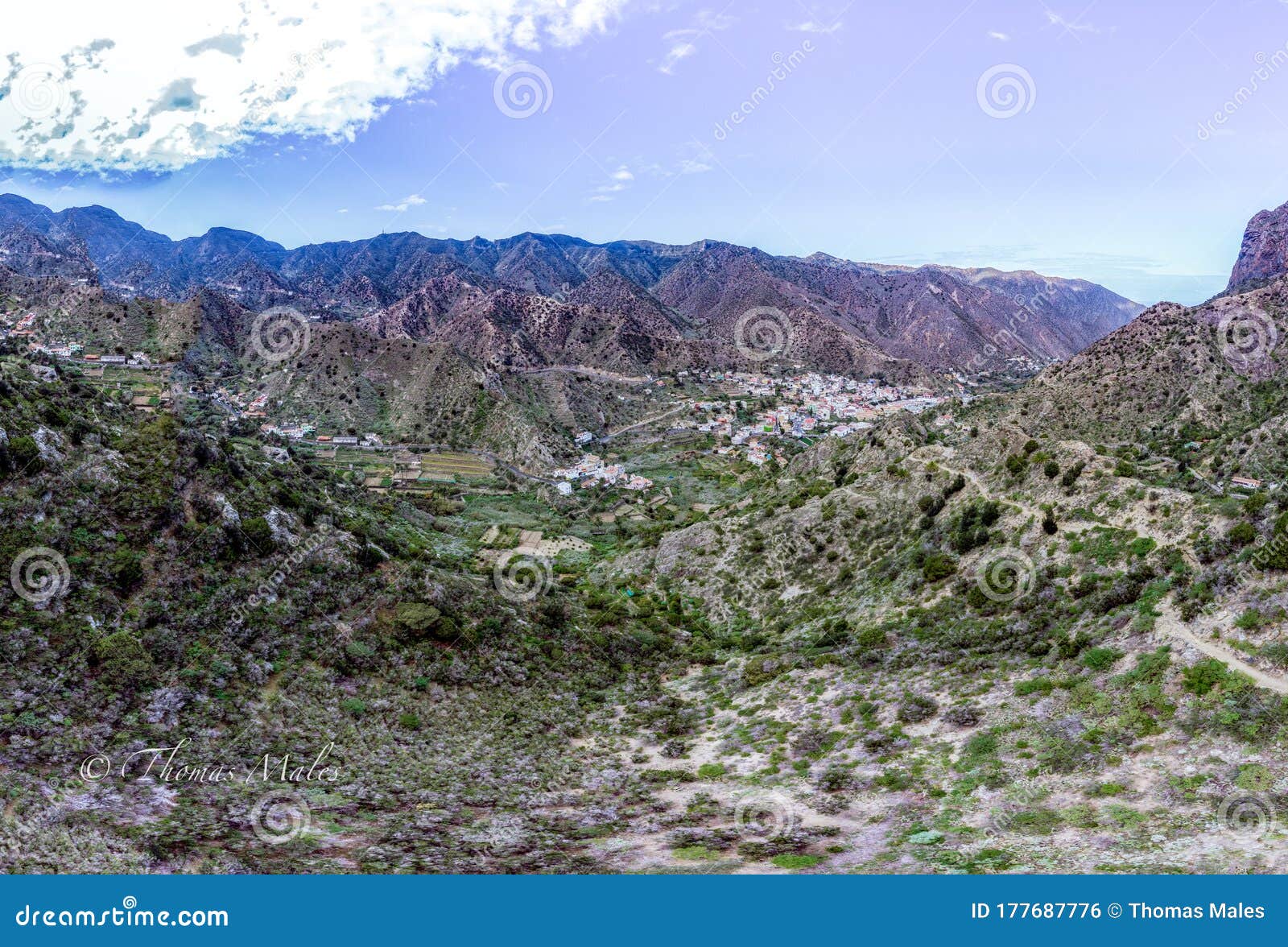 valle hermoso, la gomera, spain