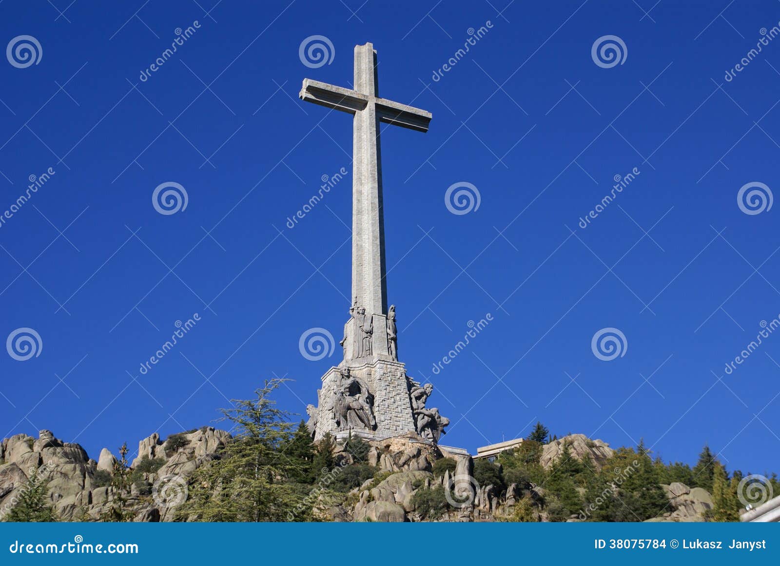 valley of the fallen (valle de los caidos) madrid, spain