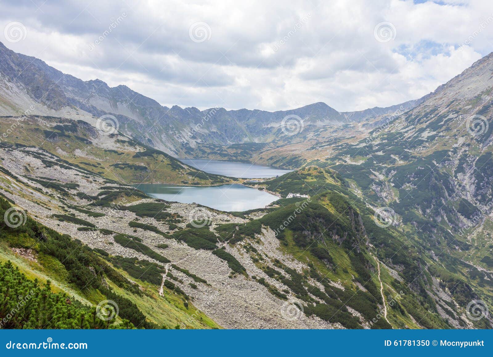 Valley of Five Polish Ponds Stock Photo Image of national, black