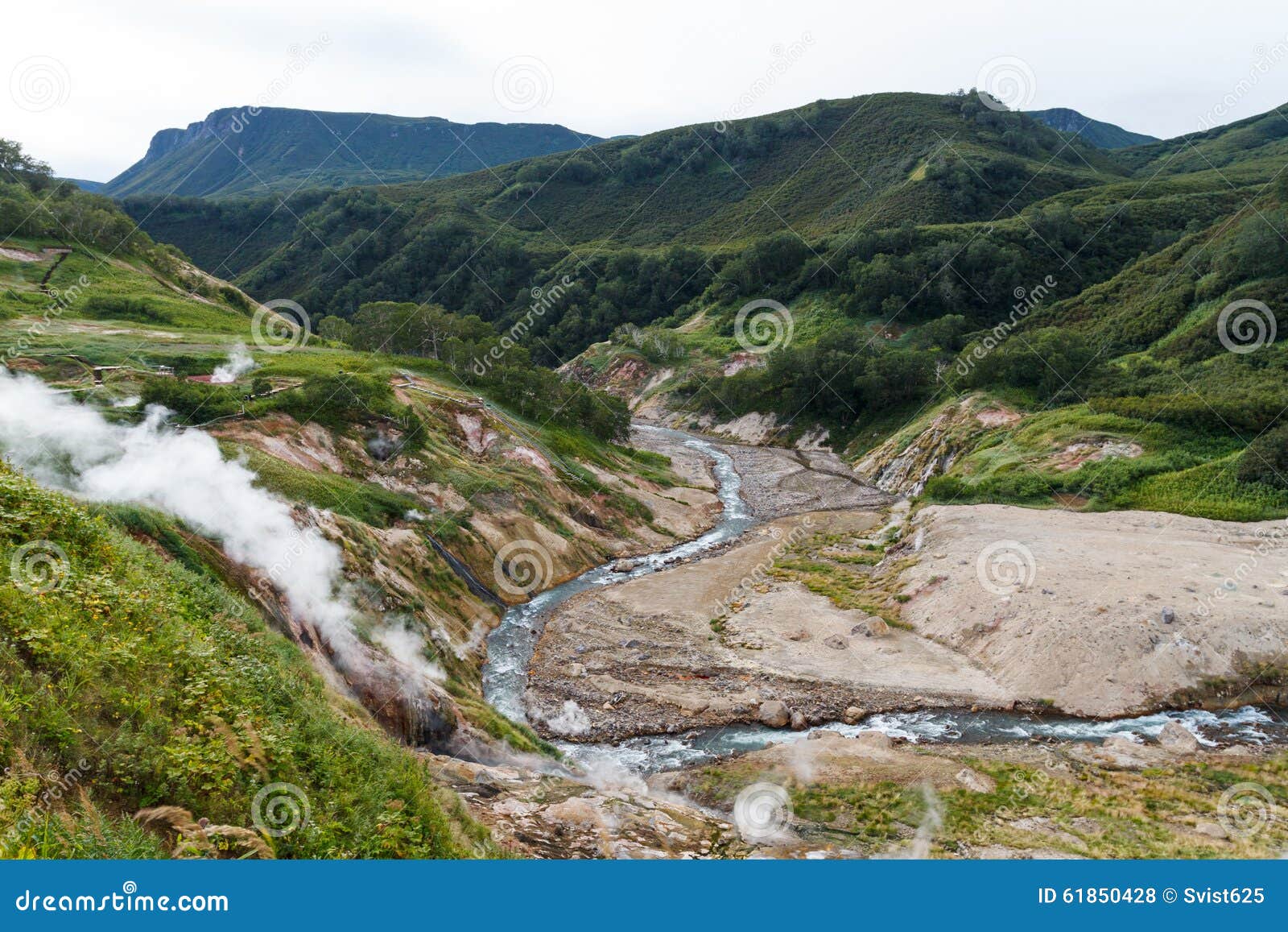 valley of geysers. kronotsky nature reserve. kamchatka. russia