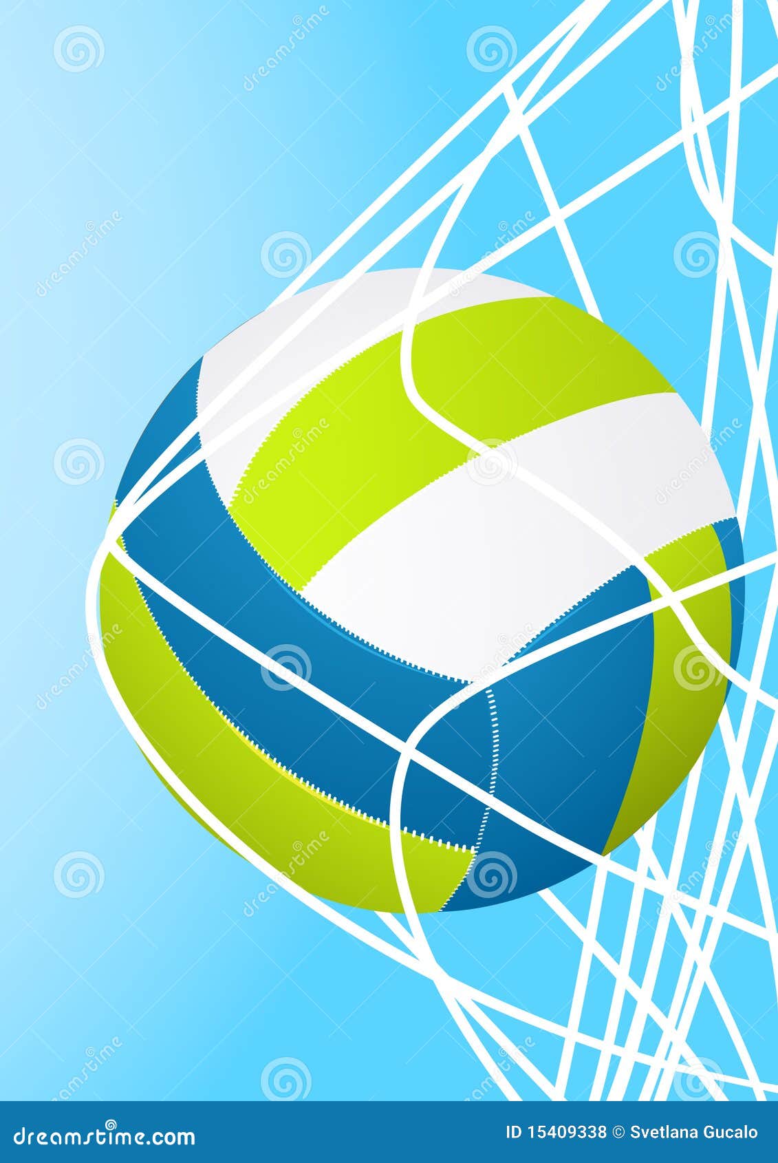 Valleyball stock vector. Illustration of competition - 15409338