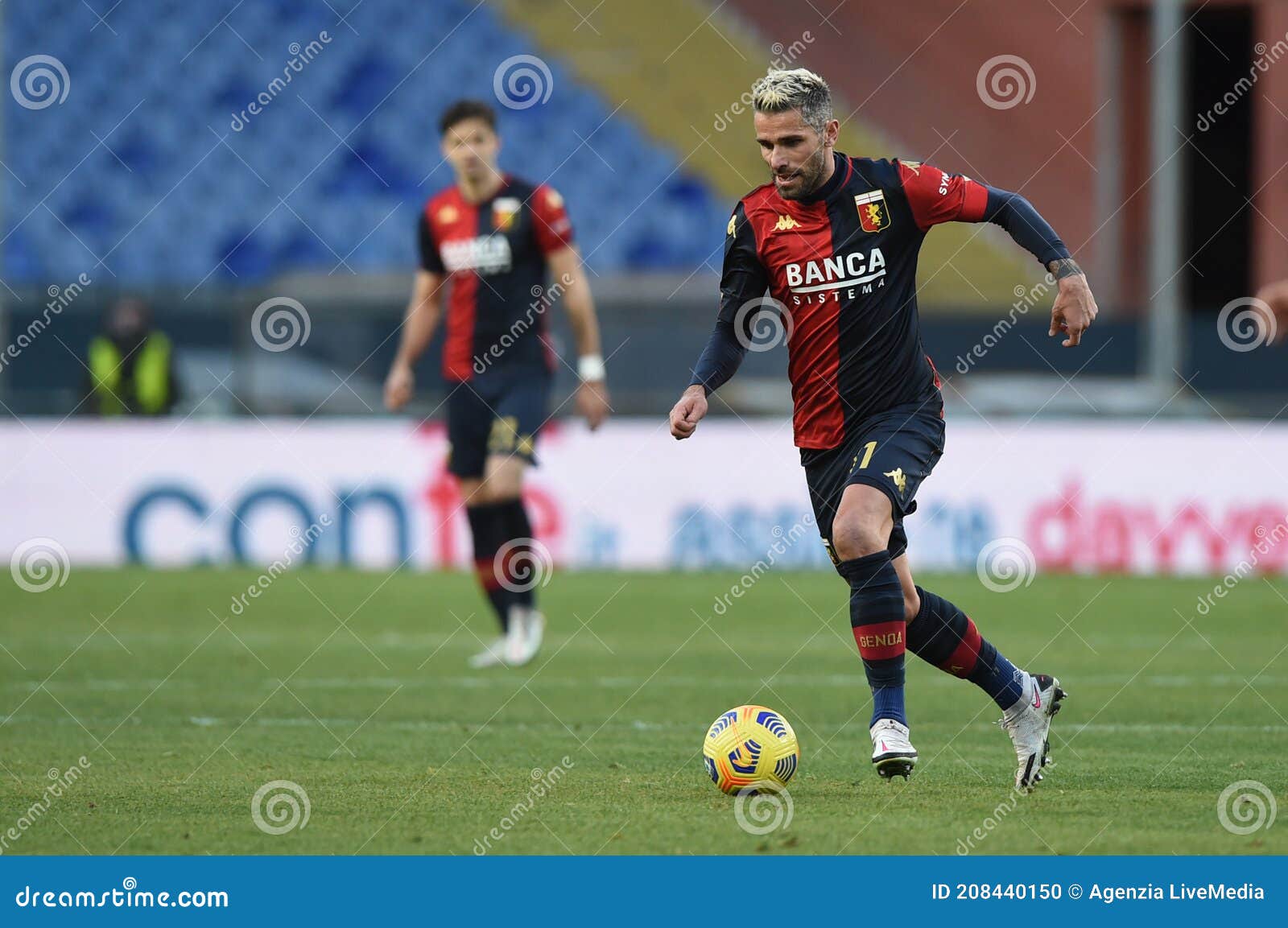 Genoa CFC Vs Cagliari Calcio Editorial Image - Image of italy