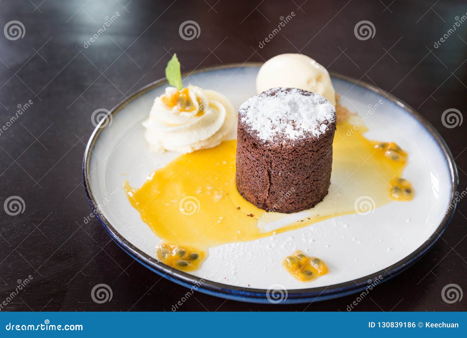 Fondant With Valrhona® Chocolate