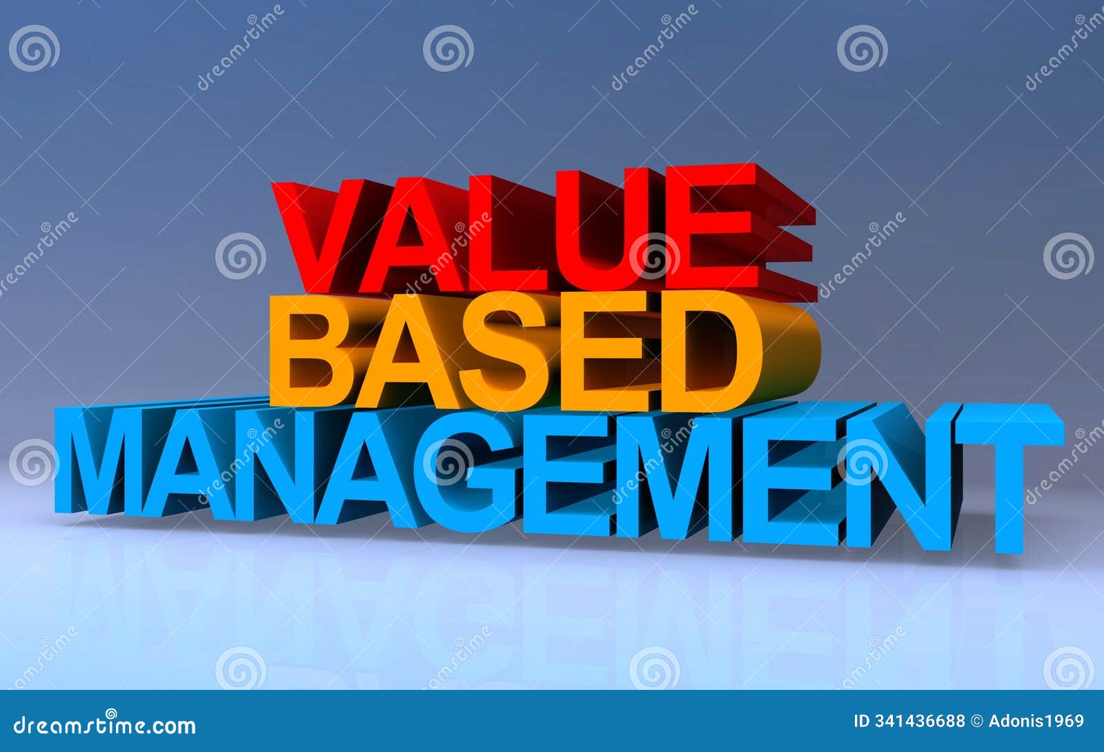 value based management on blue