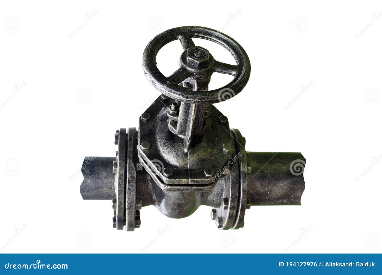 Valve Connection of Water Pipe Isolated on Black Background Stock Photo Image of house